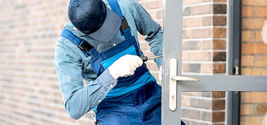 Pivot Storefront Door Locks Installation in Culver City, California